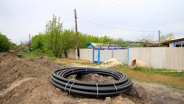 водопровод в селе